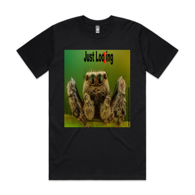 Spider "Just Looking" - AS Colour - Classic Tee (Heavy Weight) Thumbnail