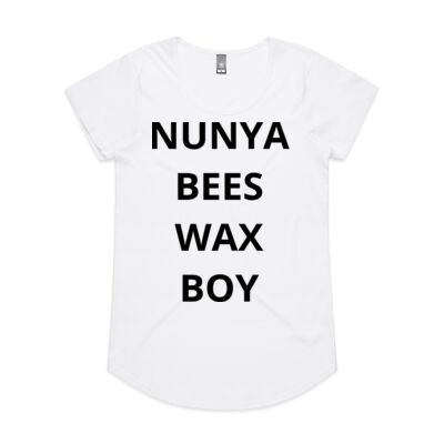 Nunya Bees Wax Boy - AS Colour - Women's 'Mali' Scoop Tee Thumbnail